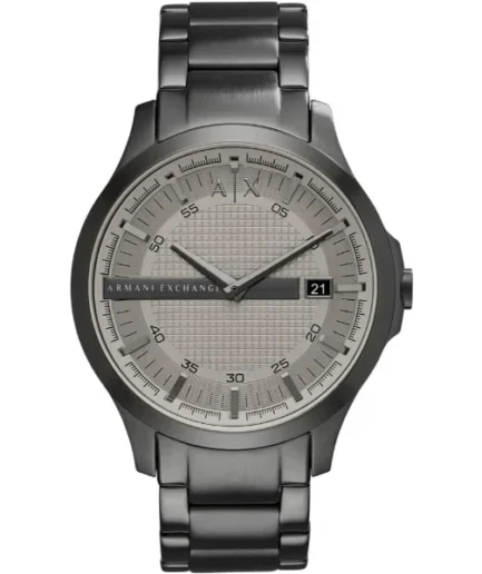 Armani Exchange Gunmetal Stainless Steel Gunmetal Dial Quartz Watch for Gents – AX2194