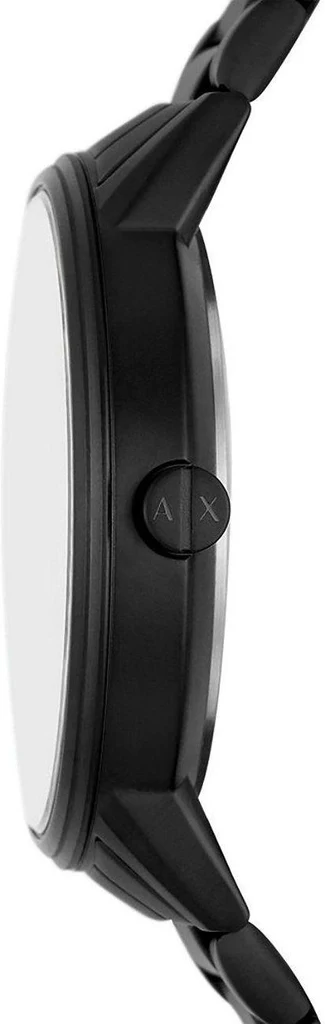 Armani Exchange Black Stainless Steel Black Dial Quartz Watch for Gents – AX2748 - Image 3