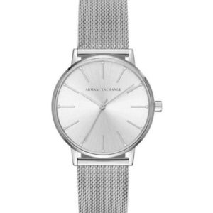 Armani Exchange Women’s Quartz Silver Stainless Steel Silver Dial 36mm Watch AX5535