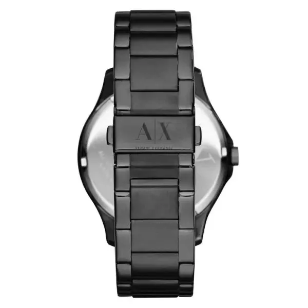 Armani Exchange Black Stainless Steel Black Dial Quartz Watch for Gents – AX2150 - Image 4