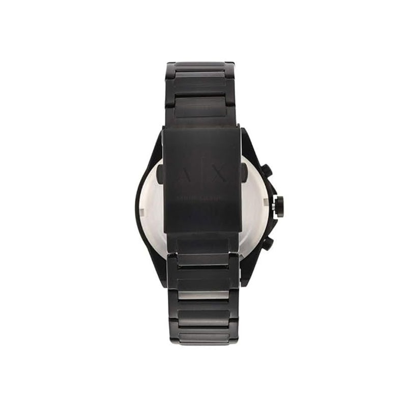 Armani Exchange Black Stainless Steel Black Dial Chronograph Quartz Watch for Gents – AX2601 - Image 3