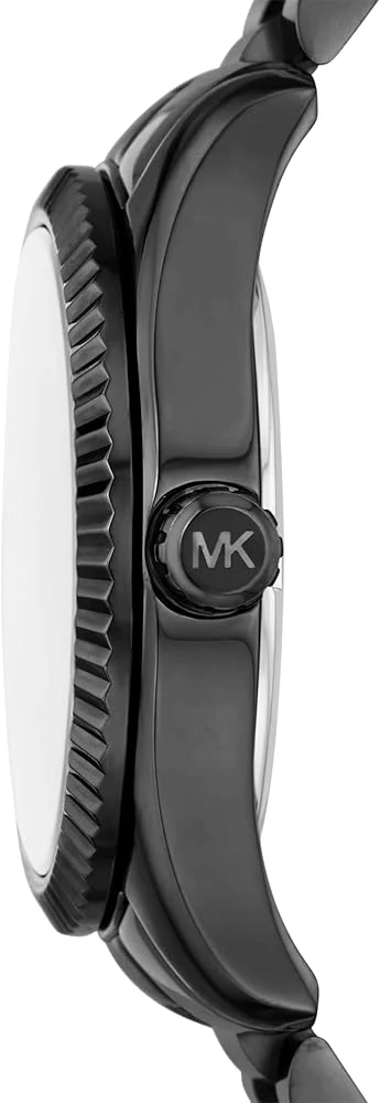 Michael Kors Lexington Black Stainless Steel Black Dial Quartz Watch for Ladies – MK7442 - Image 5