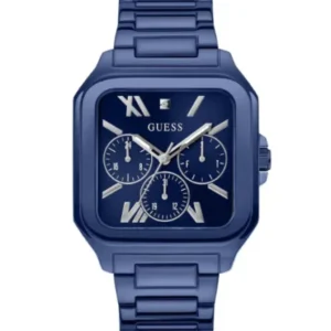 Guess Blue Stainless Steel Blue Dial Quartz Watch for Gents – GW0631G3