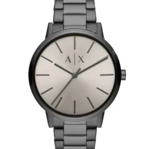 Armani Exchange Cayde Grey Stainless Steel Grey Dial Quartz Watch for Gents – AX2722