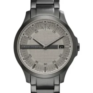 Armani Exchange Gunmetal Stainless Steel Gunmetal Dial Quartz Watch for Gents – AX2194