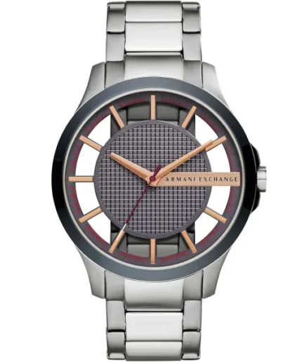 Armani Exchange Grey Stainless Steel Grey Dial Quartz Watch for Gents – AX2405