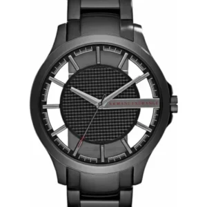 Armani Exchange Black Stainless Steel Black Dial Quartz Watch for Gents – AX2189