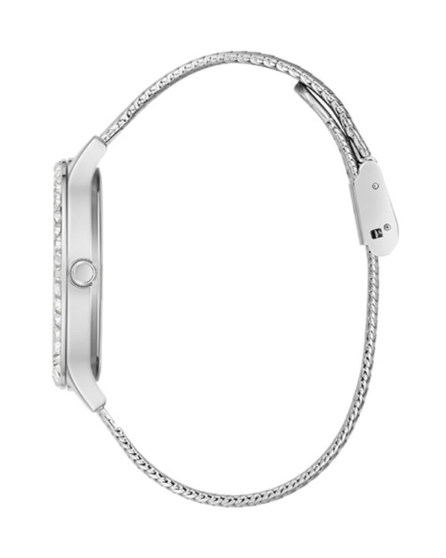 Guess Soiree Silver Stainless Steel Silver Dial Quartz Watch for Ladies – GW0402L1 - Image 5