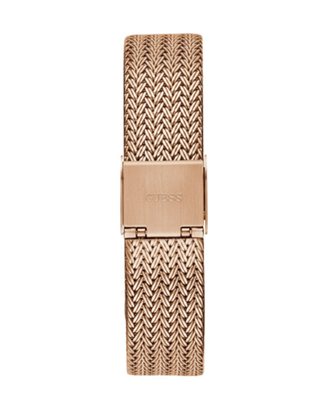 Guess Soiree Rose Gold Stainless Steel Rose Gold Dial Quartz Watch for Ladies – GW0402L3 - Image 4