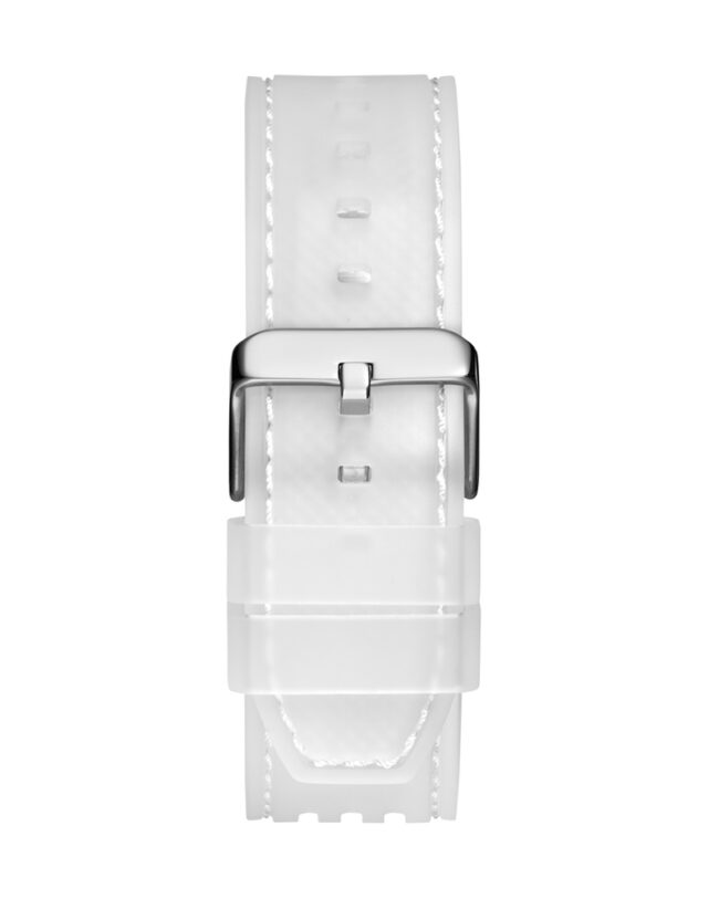 Guess Phoenix Translucent Silicone Strap Burgundy Dial Quartz Watch for Gents – GW0499G9 - Image 4