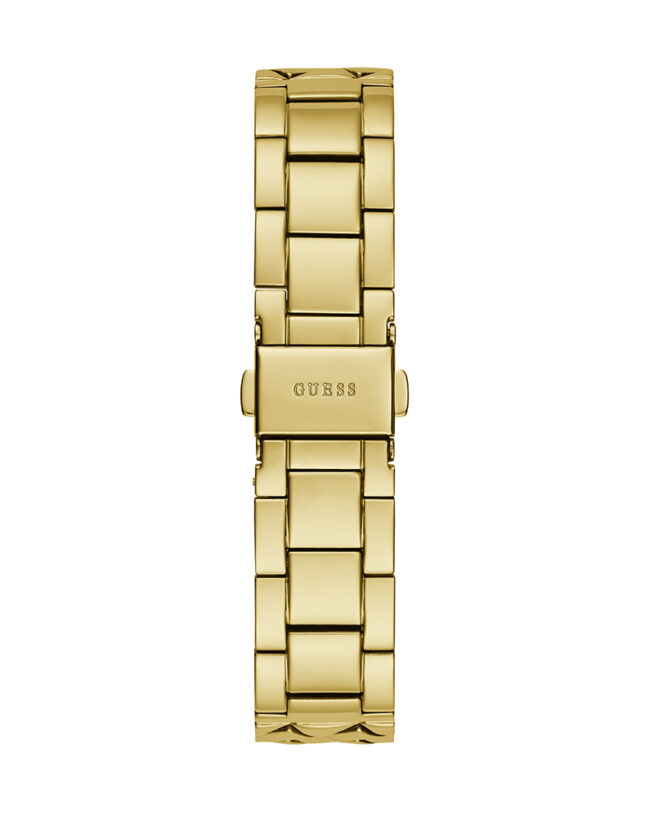 Guess Rumour Gold Stainless Steel Gold Dial Quartz Watch for Ladies – GW0613L2 - Image 3