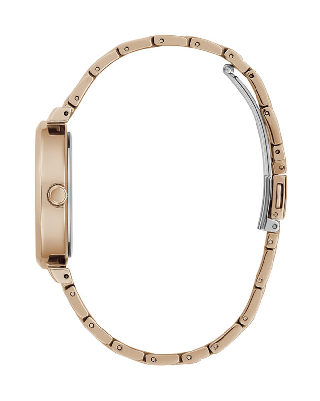 Guess Rumour Rose Gold Stainless Steel Rose Gold Dial Quartz Watch for Ladies – GW0613L3 - Image 4