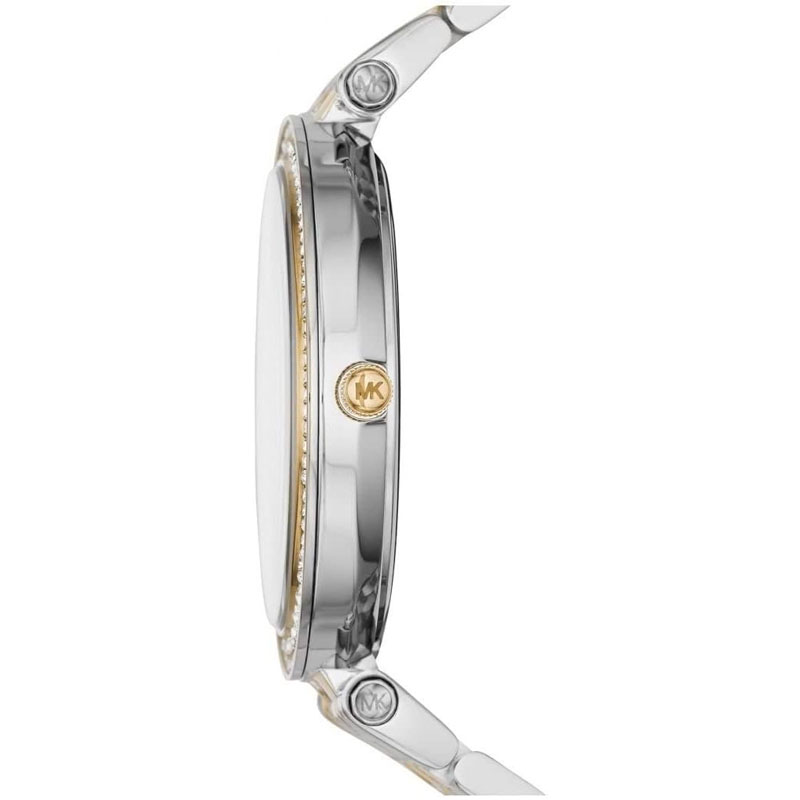 Michael Kors Darci Two-tone Stainless Steel Crystal Blue Dial Quartz Watch for Ladies – MK3401 - Image 2