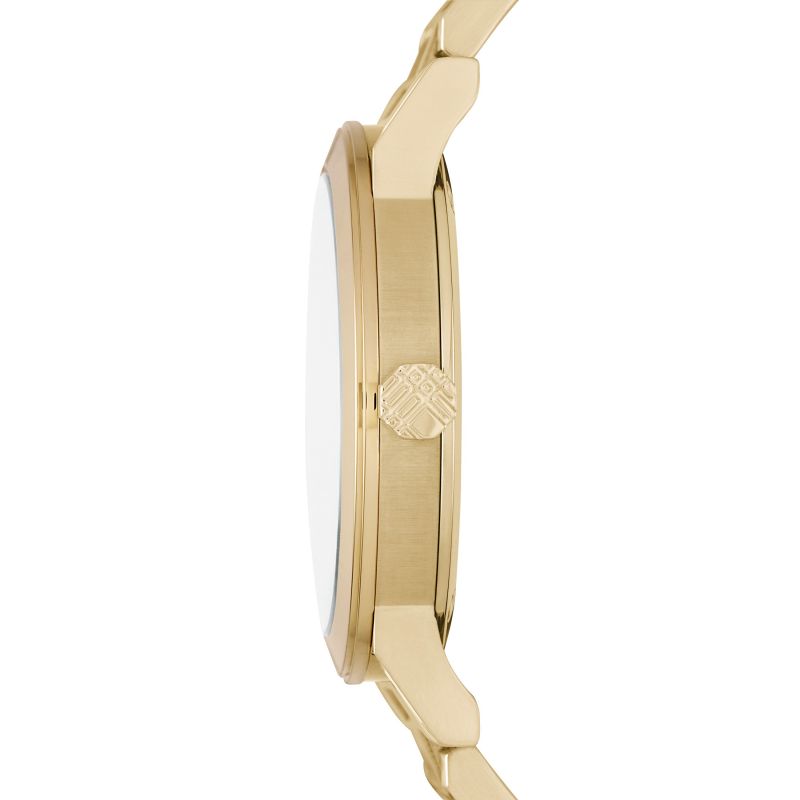Burberry Gold Stainless Steel Gold Dial Quartz Unisex Watch – BU9033 - Image 4