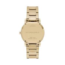 Burberry Gold Stainless Steel Gold Dial Quartz Unisex Watch – BU9033 - Image 3