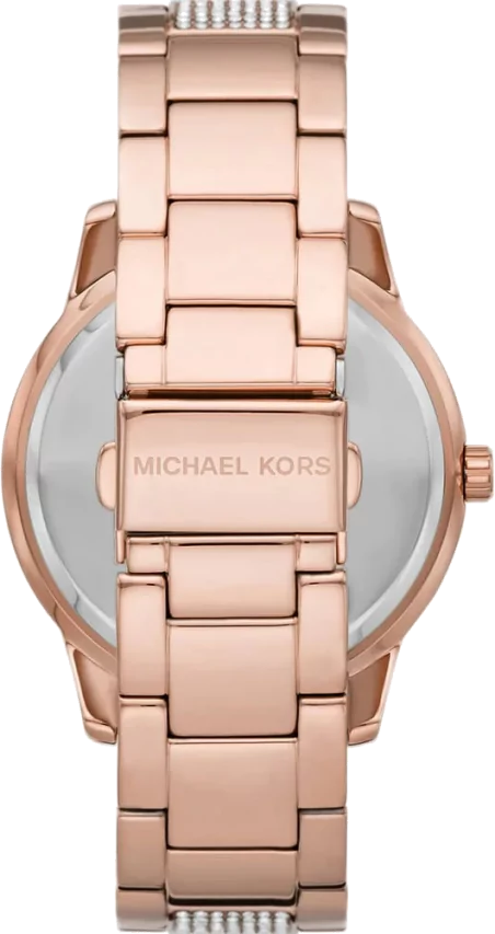 Michael Kors Tibby Rose Gold Stainless Steel Rose Gold Dial Quartz Watch for Ladies – MK-7293 - Image 3