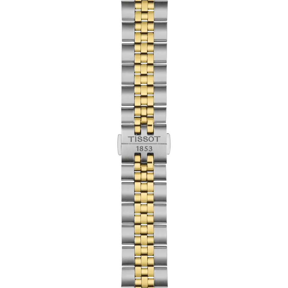 Tissot T-Classic Two-Tone Stainless Steel Silver Dial Quartz Watch for Gents - T156.410.22.031.00 - Image 3