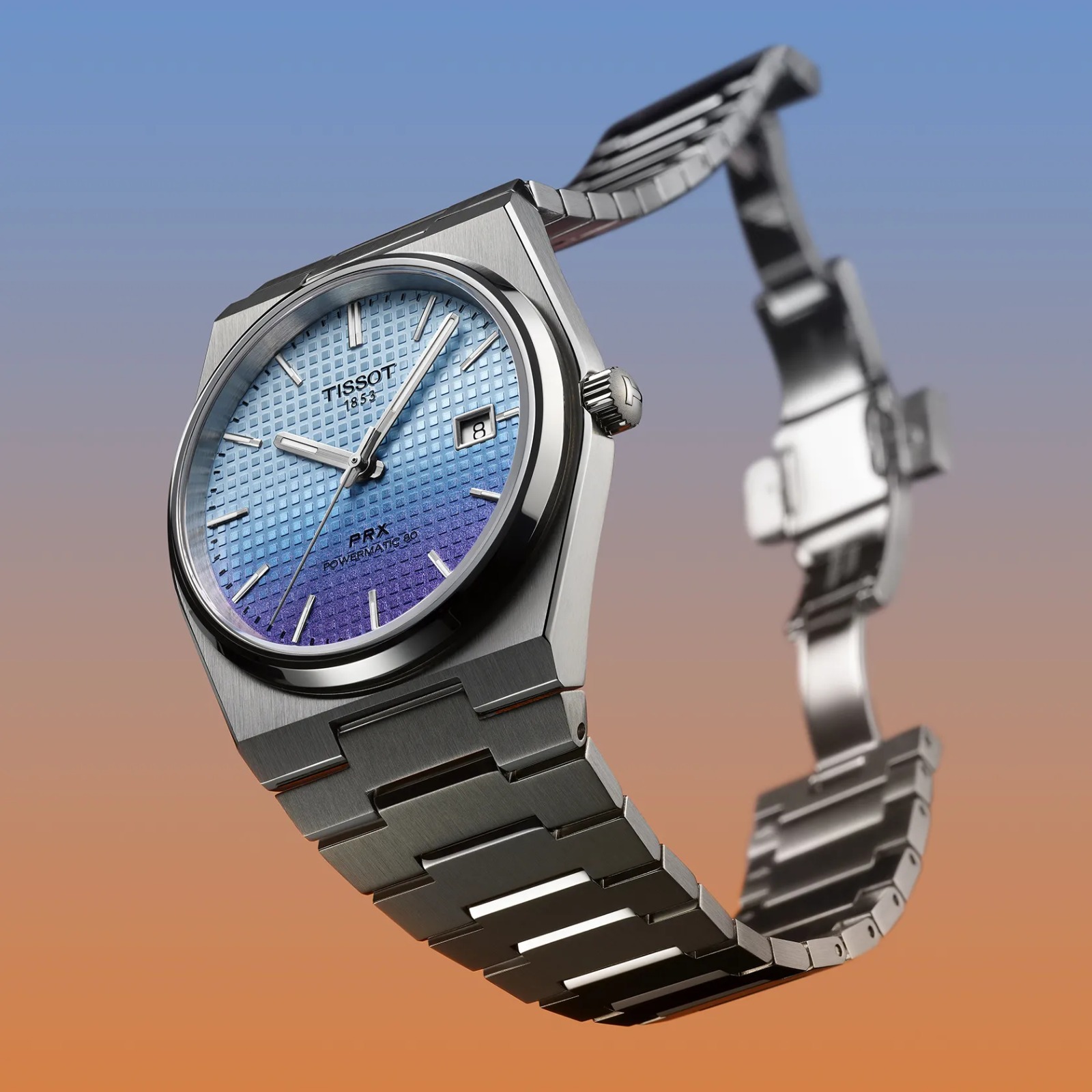 TISSOT PRX Powermatic 80 40mm Gradient Dial T137.407.11.351.01 - Image 6