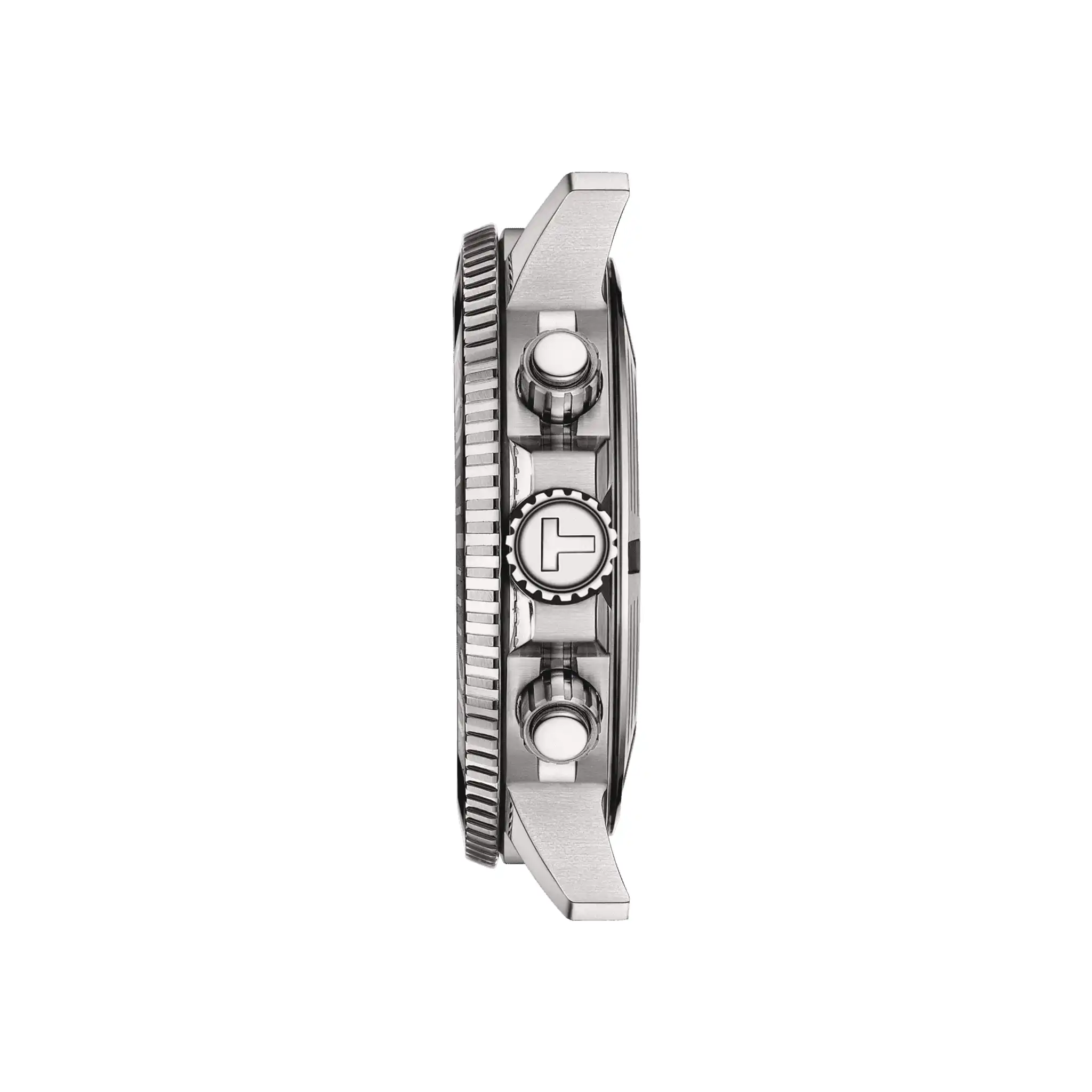 Tissot Seastar 100 Silver Stainless Steel Graded Green Dial Chronograph Quartz Watch for Men's - T120.417.11.091.01 - Image 3