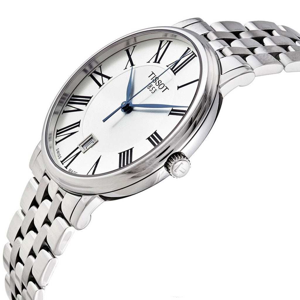 TISSOT Men’s Quartz Swiss Made Stainless Steel Silver Dial 40mm Watch T122.410.11.033.00 - Image 4