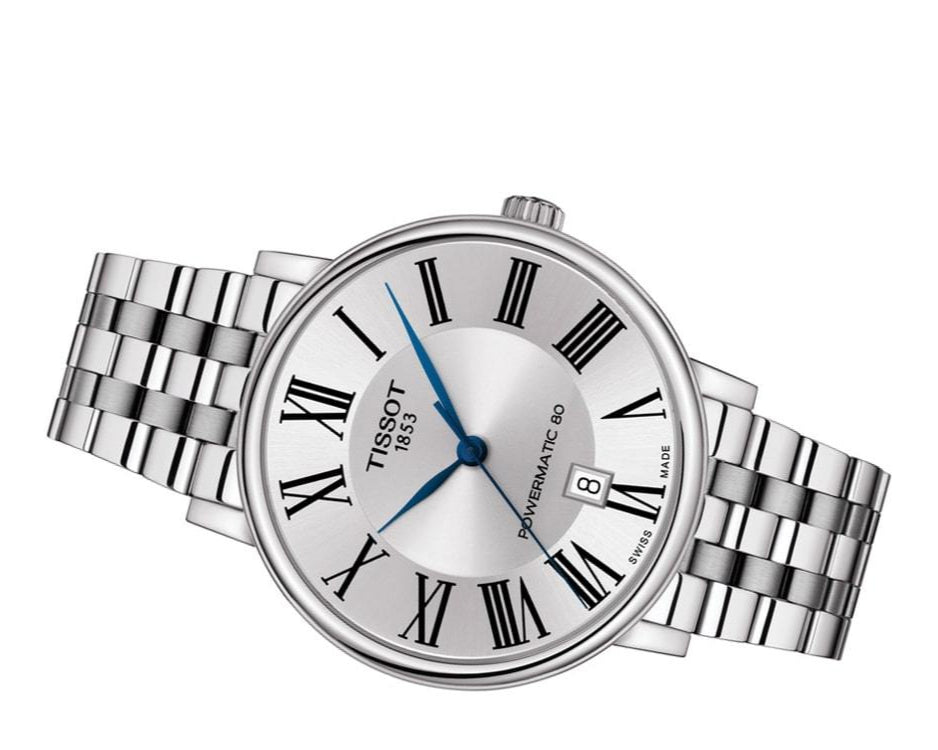 TISSOT Men’s Quartz Swiss Made Stainless Steel Silver Dial 40mm Watch T122.410.11.033.00 - Image 5