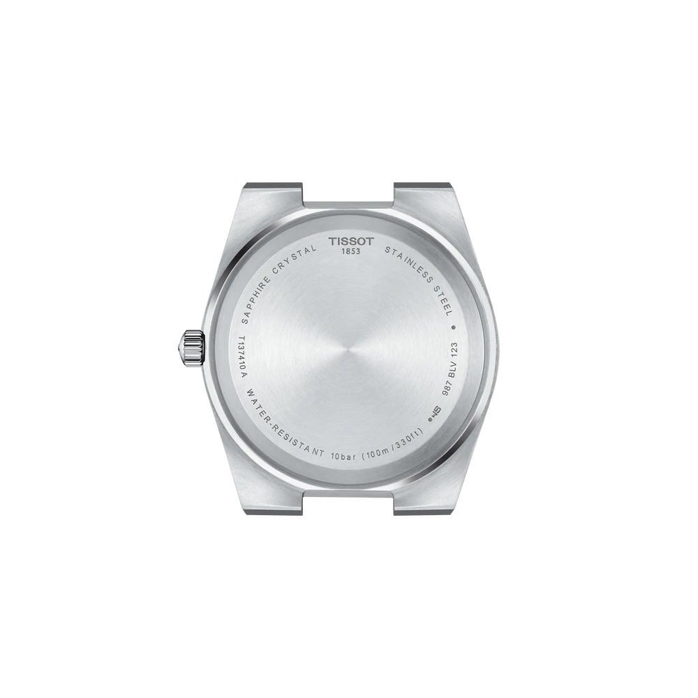 Tissot PRX Silver Stainless Steel Blue Dial Quartz Watch for Men's - T137.410.11.041.00 - Image 3