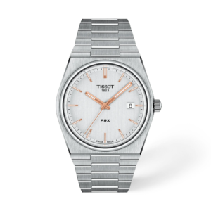 Tissot PRX Silver Stainless Steel Silver Dial Quartz Watch for Men's - T137.410.11.031.00