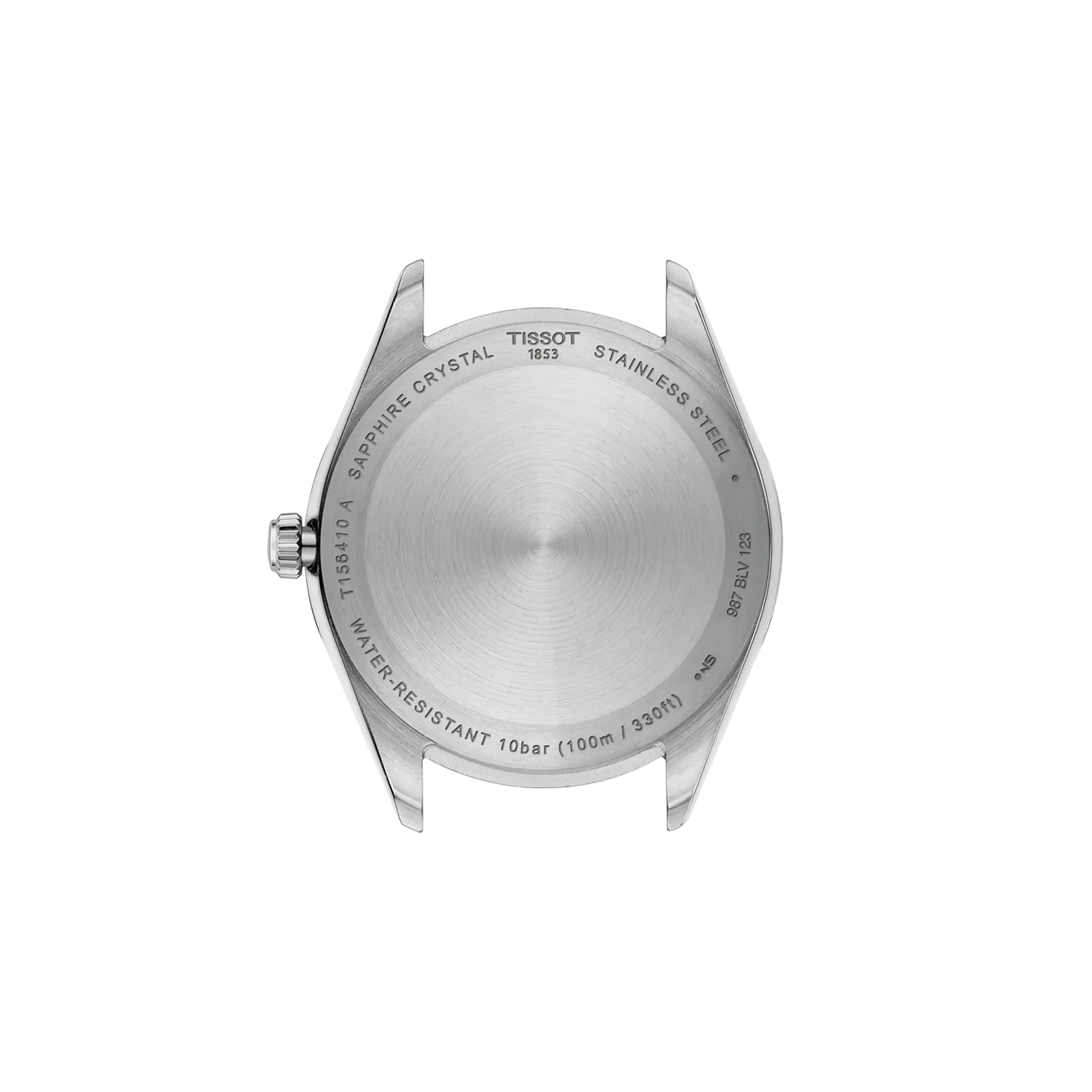 Tissot T-Classic Two-Tone Stainless Steel Silver Dial Quartz Watch for Gents - T156.410.22.031.00 - Image 4