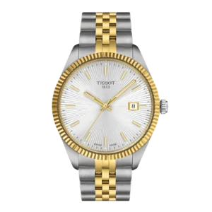 Tissot T-Classic Two-Tone Stainless Steel Silver Dial Quartz Watch for Gents - T156.410.22.031.00