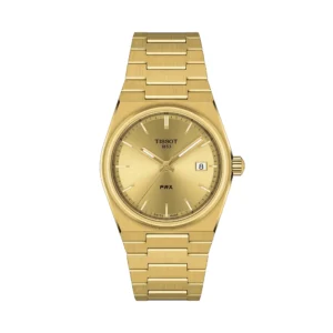 Tissot PRX Women's 35mm Gold PVD Quartz Watch T137.210.33.021.00